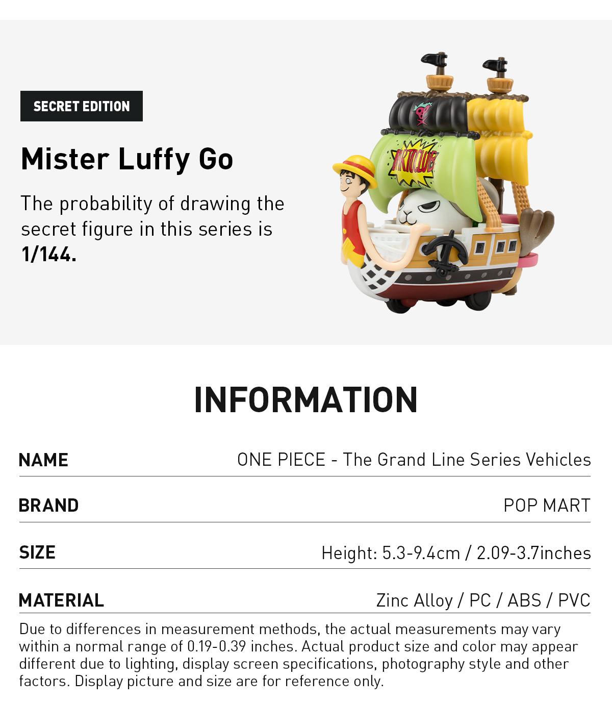 POP MART One Piece - The Grand Line Series Vehicles