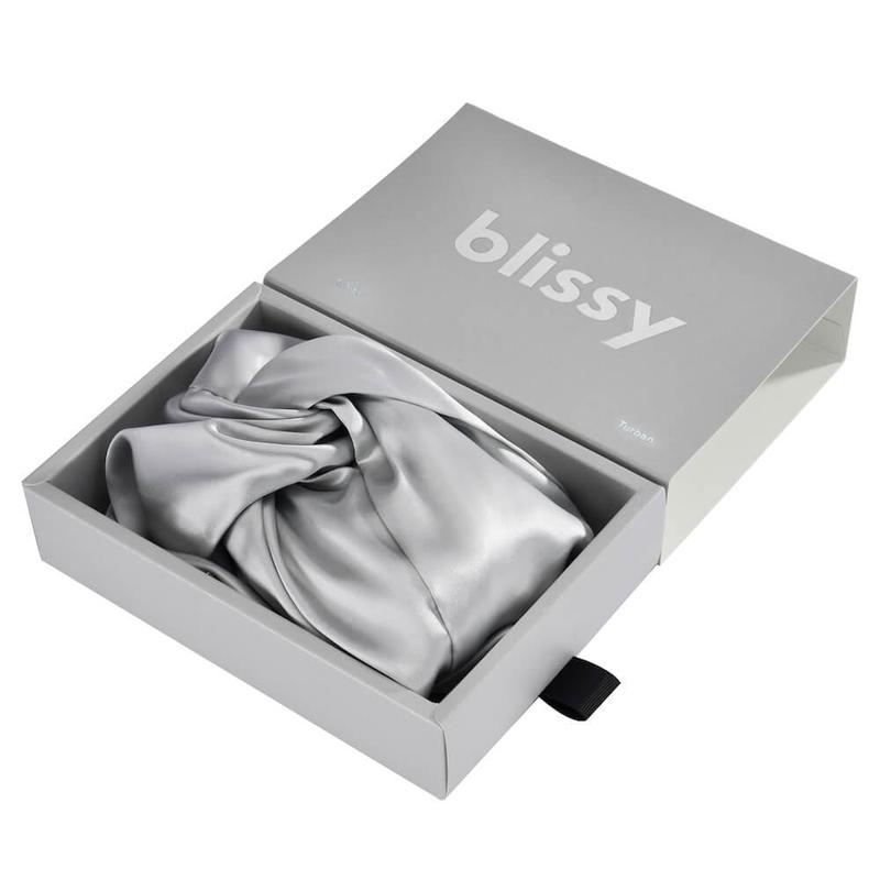 Blissy Silk Bonnet – 100% Mulberry Silk – Anti-Frizz Hair Protection – Extends Blowouts
