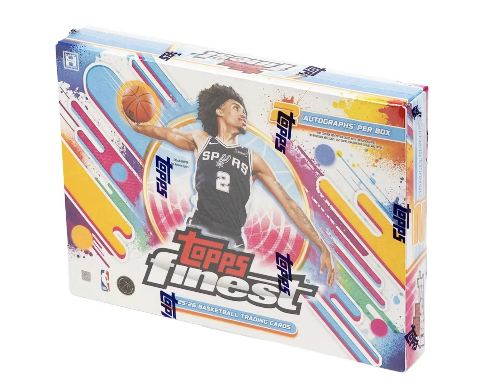 2025 Topps Finest Basketball Hobby Box