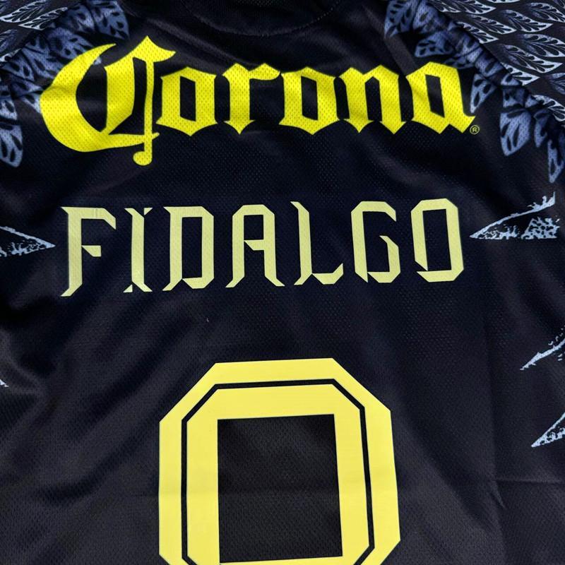 2025-26 Club America Away Kit FIDALGO #8 Short Sleeve Breathable Quick Dry Soccer Jersey LIGA MX