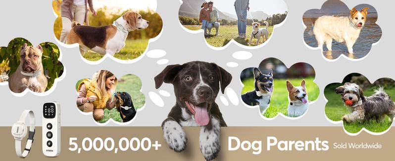 Jugbow Shock Collar for Small Dogs - 4200FT Dog Training Collar with Remote for 5-30lbs Mini Small Dogs, IPX8-Waterproof Rechargeable E-Collar with Beep (1-9), Vibration(1-3), Safe Shock(0-16) DT54