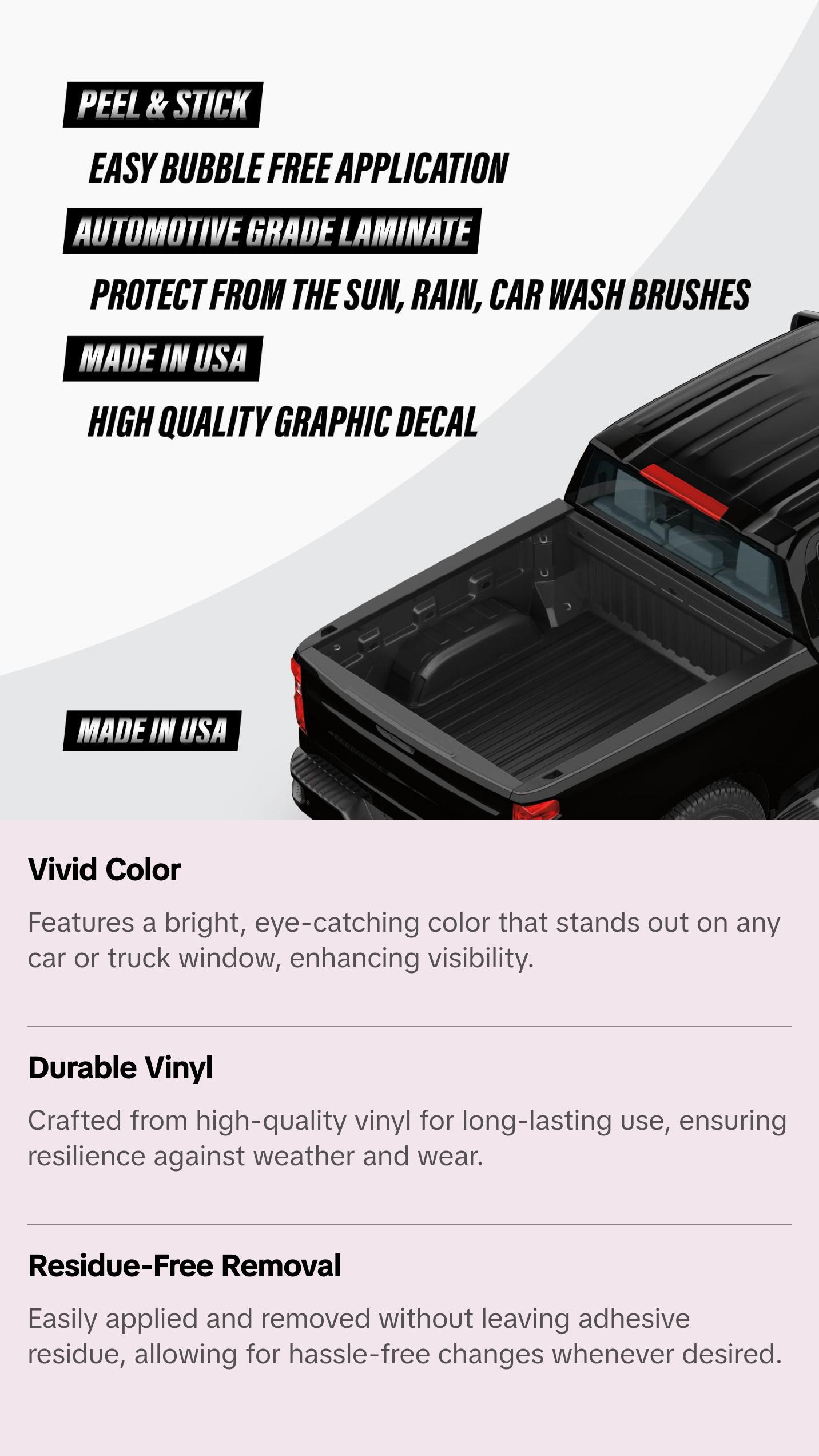 FAFO Skull Holographic Decal - FAFO Decal Sticker for Your Car or Truck, Laptop 5 INCH 2 PACK