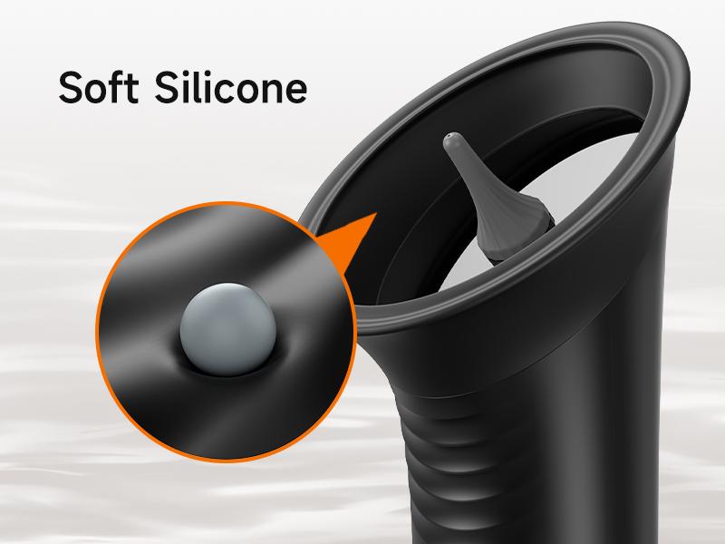 Renergy Electric Ear Wax Removal Kit with LED Display, Powered Ear Wax Remover, Dual Clean & Waste Tank, Water Ear Cleaner & Ear Cleaning Kit, Ear Irrigation Flushing System, 3 Modes, 12 Nozzles, IP67