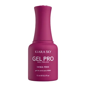 Kiara Sky Gel Pro - Talk Flirty To Me HEMA-Free + TPO Free Nail Gel Polish | Intense Pigmentation, Long-Lasting Wear | Finish: Cream 15ml