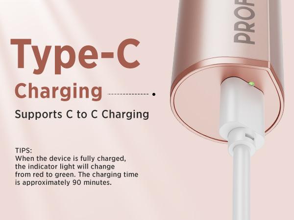 PROFEIR Facial Hair Removal for Women: Electric Hair Remover,Rechargeable Trimmer Comfort Painless face Razor for Chin Upper Lip Peach Fuzz with Light