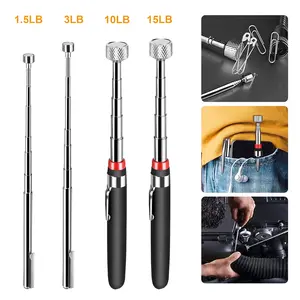 4Pcs Magnetic Telescoping Pick Up Tool - Extendable Grabbers Reacher Tools,Telescopic Magnet Stick,Gift for Man,for DIY Mechanic, Handyman
