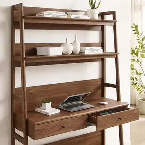Modway Bixby Office Desk in Walnut
