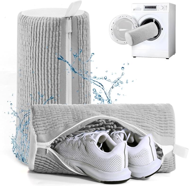 Shoe Washing Machine Bag,Shoe Laundry Bags for Sneakers, Reusable Shoe Cleaning Bag for All Shoe Sizes