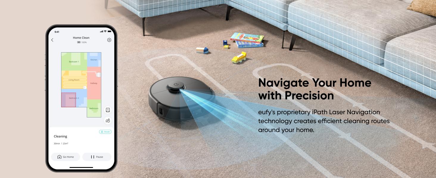eufy 6-Pack Large Capacity Dust Bags Compatible with X10 Pro Omni Robot Vacuum