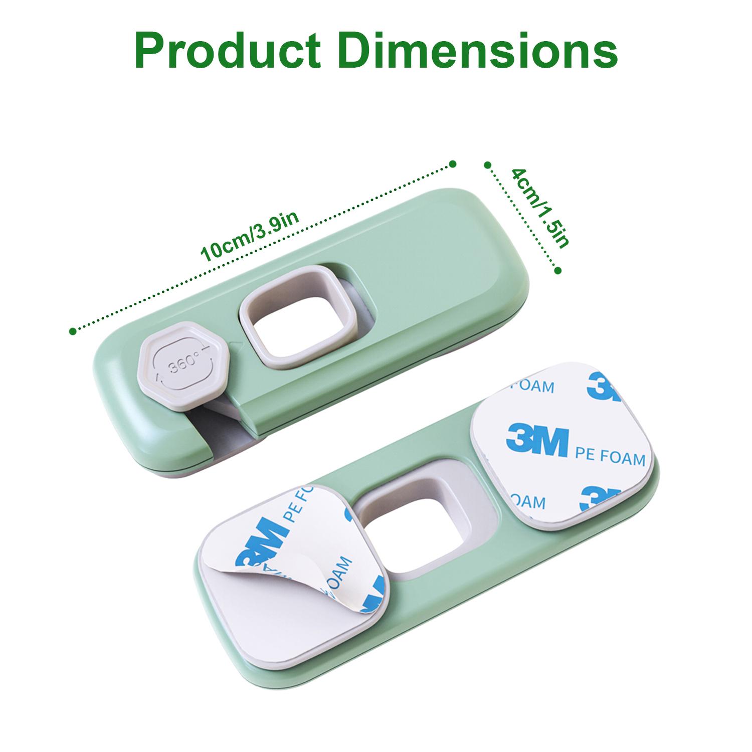 5 Pack Proof Refrigerator Lock, Proofing Cabinet Locks, oven lock safety, fridge lock, for Fridge, Drawers, Dishwasher, Oven, Cupboard, Closet, Adhesive, No Tools Need