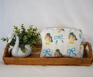 Wood Duck Bluebell Mini Every Day Puff Pouch