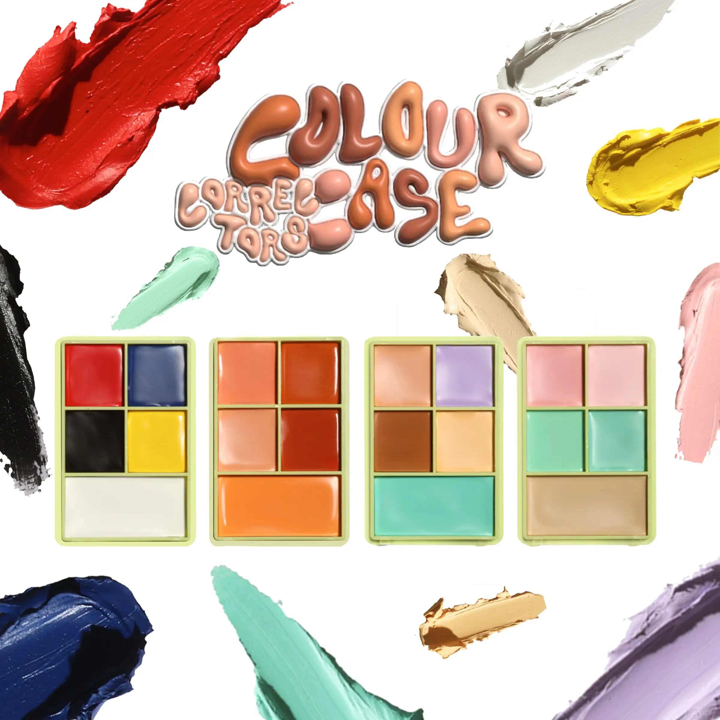 MINI COLOUR CASE - COSMETIC PAINT PALETTE- MADE BY MITCHELL Makeup