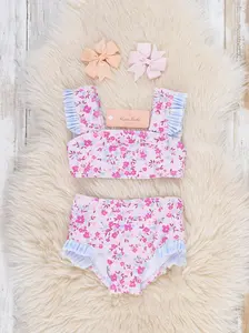 Bloomy Ruffle Splash Swimsuit