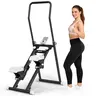 RELIFESPORTS Folding Vertical Stair Climber - Unisex Gym Equipment for Home Training & Gifting, Low-Impact Full-Body Exercise, Steel Frame, Adjustable Resistance, Digital LCD Display, Foldable Handle, 300lbs Load, Anti-Skid Stable Quiet Structure,outdoorf