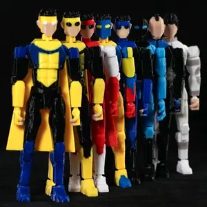 3D Printed Invincible Toys Action Figures Anime Model Lucky Dummy