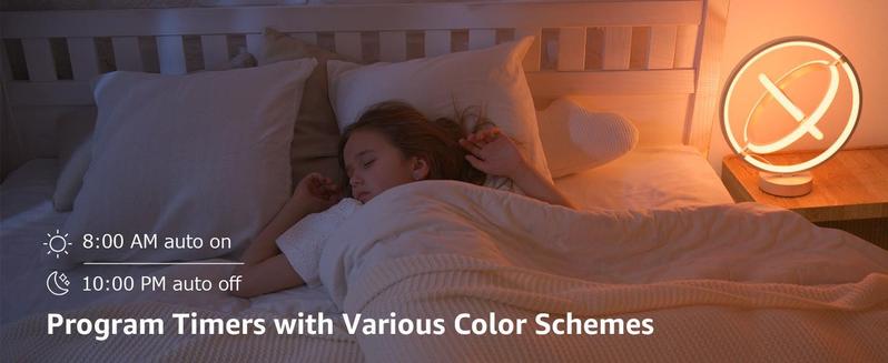 Lepro RGBIC AI Smart Table Lamp, Music Sync Smart Table Lamp Work with Alexa Google, LED Desk Lamp with 16M Colors, Color Changing Atmosphere Lamp for Bedroom Living Room Dimmable Night Light APP Control No Remote, 2.4 GHz Lepro RGBIC AI Smart Table Lamp, Music Sync Smart Table Lamp Work with Alexa Google, LED Desk Lamp with 16M Colors, Color Changing Atmosphere Lamp for Bedroom Living Room Dimmable Night Light APP Control No Remote, 2.4 GHz