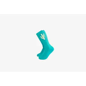 Manor "Hang Time Sock" - Aqua / Cream