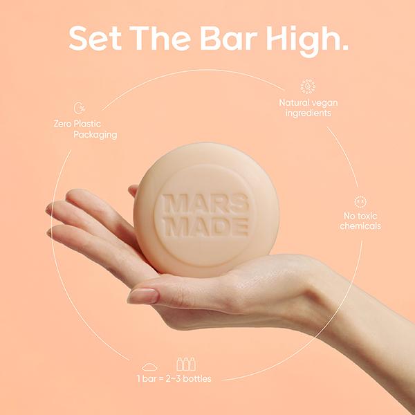 MARSMADE Shampoo & Conditioner Bundle - Official Product Anti-Hair Loss & Hair Growth - Oil Control & Dandruff Relief - Repair & Nourish - Zero Waste