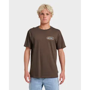 Quiksilver | Stadium Emblem Classic T-Shirt | Graphic Print Soft Hand Feel | Casual Streetwear