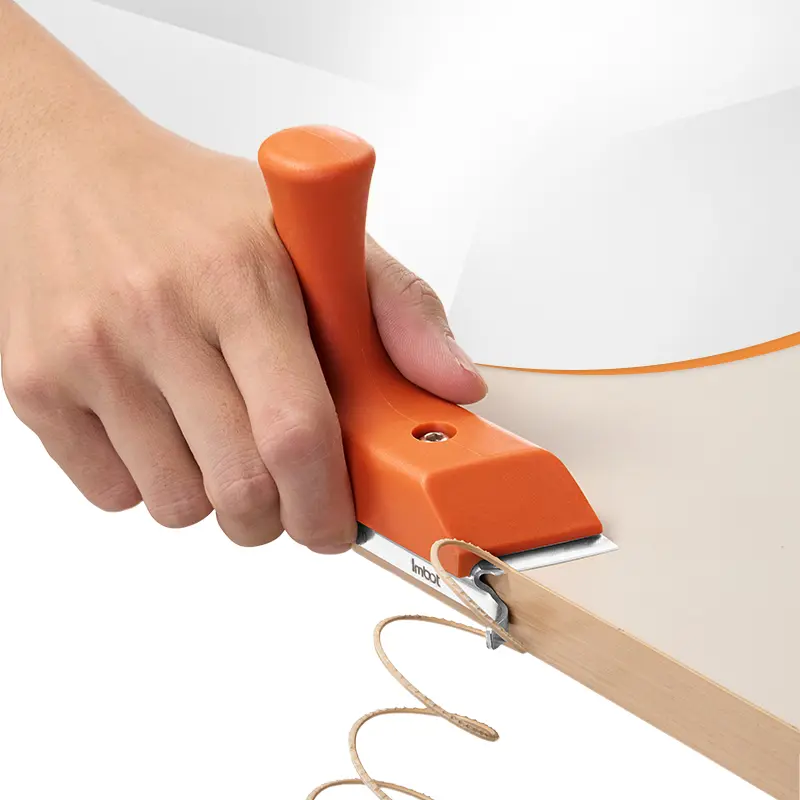 IMBOT Edge Banding Trimmer With Stainless Steel Blade，Woodworking Trimmer For Deburring, Edge Planing,Correcting Wood Edges, Woodworking, Veneer, Edge Banding Trimming Tool