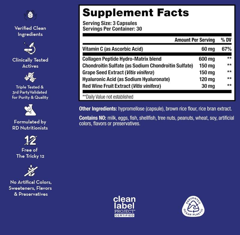 HUM Love Skin Collagen Supplement - Collagen Peptides with Hyaluronic Acid and Vitamin C to Support Firm Skin and Help Minimize Visible Signs of Aging