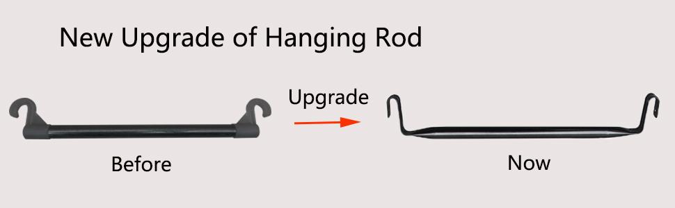 Portable Clothes Metal Hanging Rack Large 50 Inch Wardrobe Storage Organizer Non-Woven Fabric Sturdy Durable Space Saving Assembly Required Dustproof Cover Portable Clothes Metal Hanging Rack Large 50 Inch Wardrobe Storage Organizer Non-Woven Fabric Sturdy Durable Space Saving Assembly Required Dustproof Cover