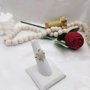 valdiviajewery #2450 14k Gold Plated Turtle Ring High Quality