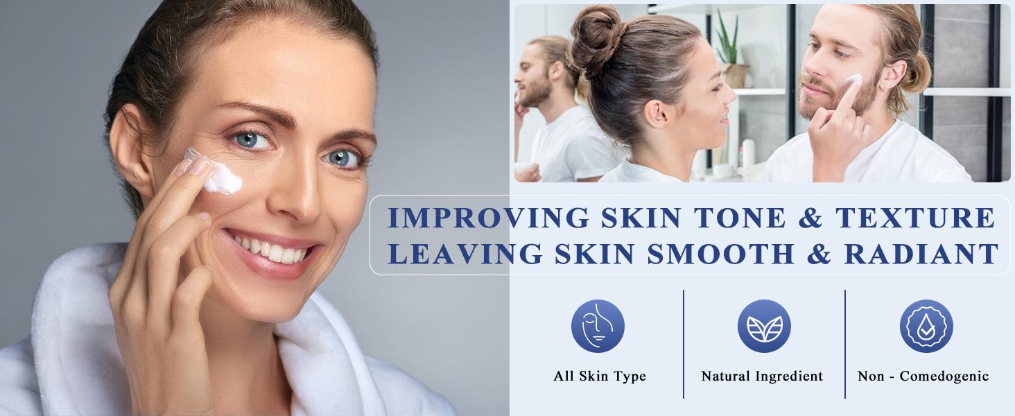 【Limited-time flash sale】Ragkun Retinol Collagen Cream - Advanced Anti-Wrinkle Formula with Vitamin A B C E & Hyaluronic Acid for Firming & Moisturizing - 1.7 fl oz