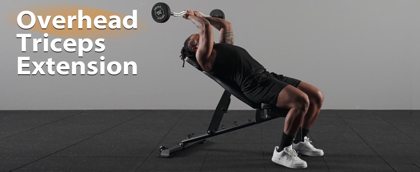 MIKOLO Pre-Loaded EZ Curl Bar - PVC Fixed Barbell Set for Strength Training & Weightlifting