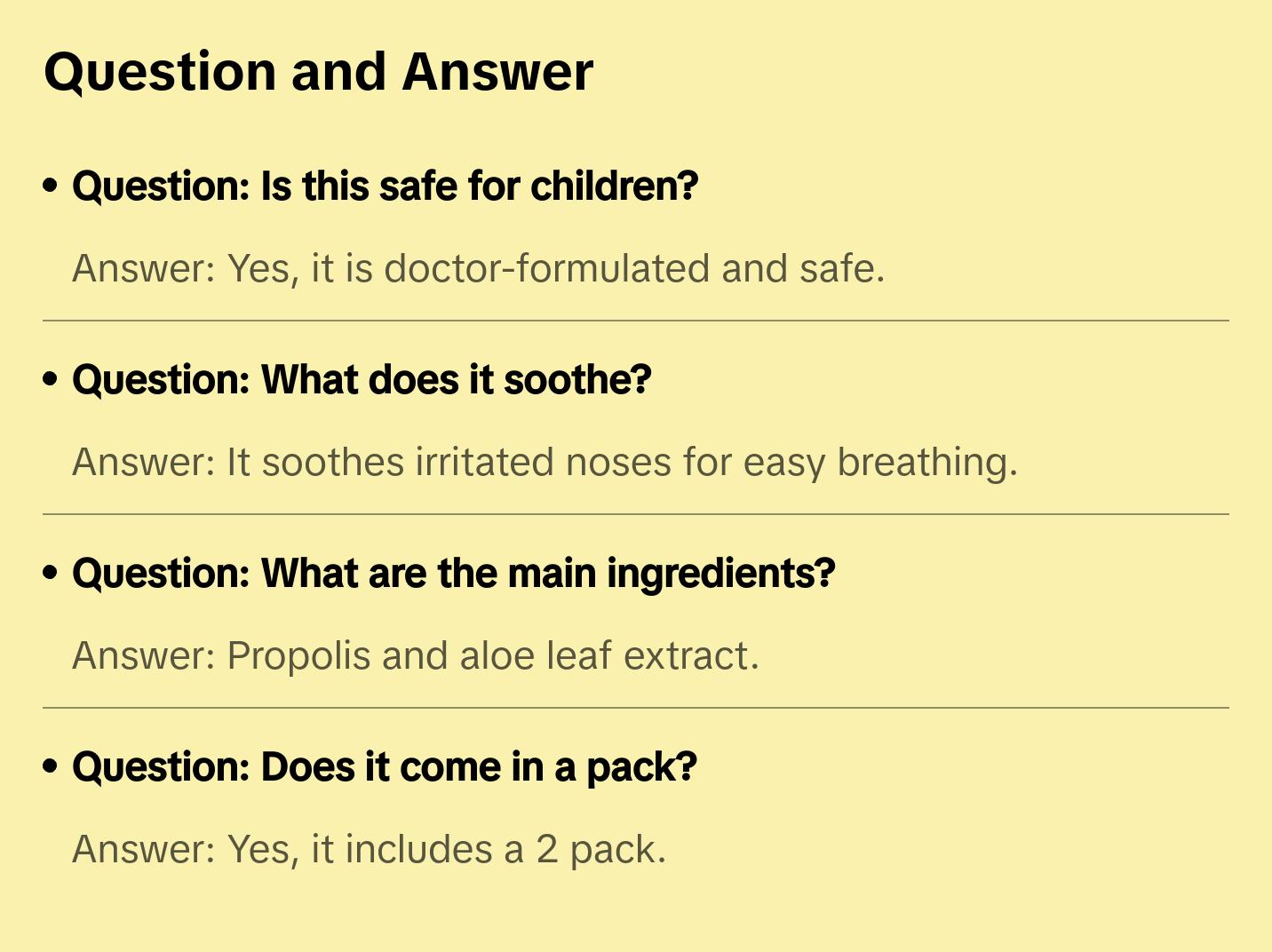 Kid's Nasal Mist - 2 Pack