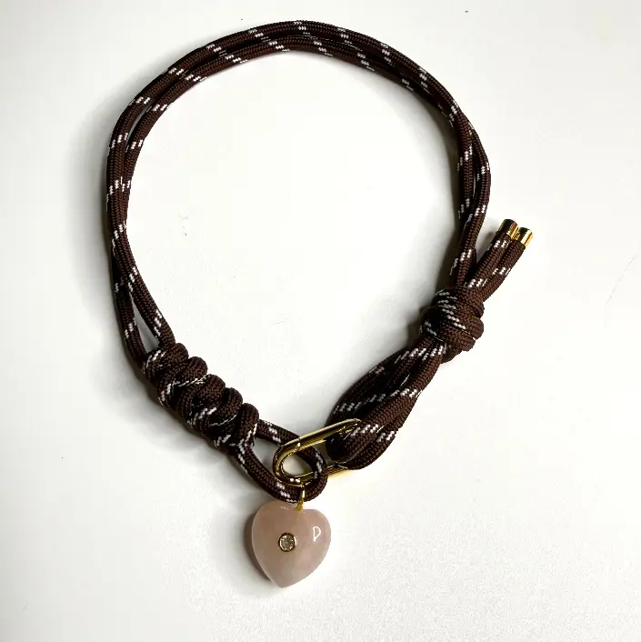 Urban Love Quartz Adjustable Paracord Necklace