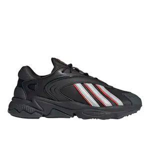 adidas Mens Oztral Lace Up Sneakers Shoes Casual - Black