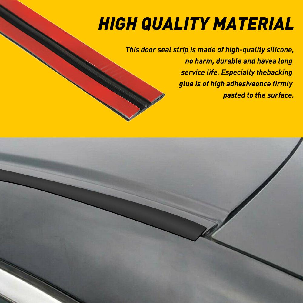 3m Car Panel Front Universal Windshield Seal Strip Rubber Sealed Moulding Trim