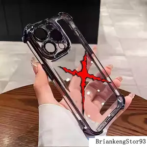 One Piece Luffy Shanks Pattern Aesthetic Electroplated TPU Casing For iphone 16 15 14 13 12 11 X XS PRO PLUS MAX Four Corners Anti-Fall Transparent Soft Silicone Gift Shockproof Protection Anti-Drop Protective Protector Phone Cases Shell Cover.8.R93