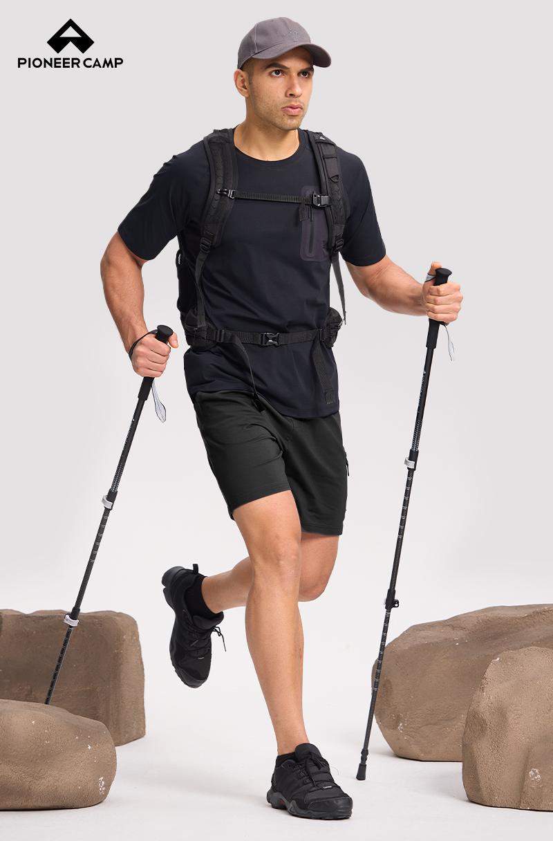 Pioneer Camp Sweat Shorts for Men 7 Inseam Cotton Athletic Casual Shorts with 4 Pockets for Gym Workout Lounge Summer Shorts