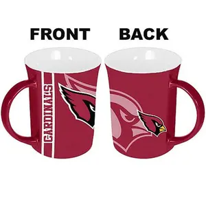 Football Fan Shop MemoryCo Officially Licensed NFL 15oz Reflective Mug - Cardinals