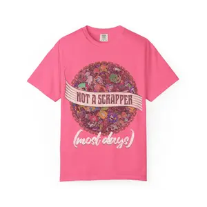 Not a Scrapper (Most Days) – Vintage Y2K Streetwear 90s Graphic Tee | Retro Pin Trading Inspired Shirt