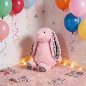 Cute jellycat Blossom Bunny Plush 25/50cm – Soft Cuddly Stuffed Animal Ideal for Easter & Sweet Gifting