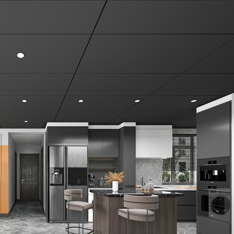 【New】Art3d Smooth Drop Ceiling Tiles 2x4 ft 10-Pack Fire-Rated Waterproof PVC Panels Reusable No Sag Crack Fits 15/16 T-Grid Covers 80 Sq Ft