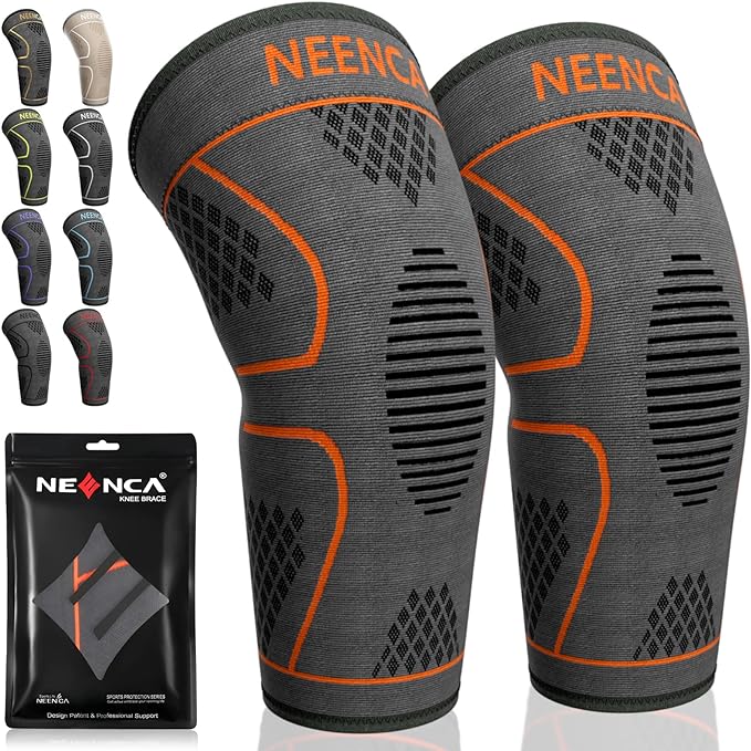 Sports Knee Sleeve for Runner, Workout, Gym, Basketball, Volleyball, Hiking Spicy Dill knee pain Breathable Sponge Knee Pads football accessories Athletic Activewear Compression Leg Knee brace Patellar Belt Patellabands