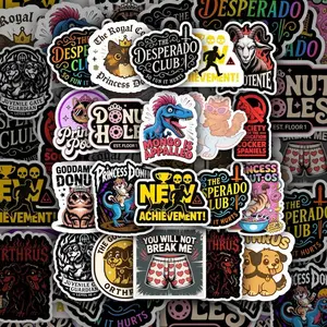 Dungeon Crawler Carl Achievement Design Sticker Pack, Mongo Princess Donut Desperado Club Random Stickers, Sci-Fi Book Lover Gift, Laptop Water Bottle Decals, Bookish Merch For Readers And Collectors