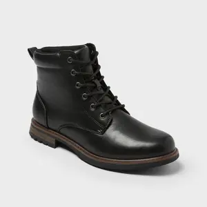 Men's Jeffrey Combat Boots - Goodfellow & Co Black 11.5
