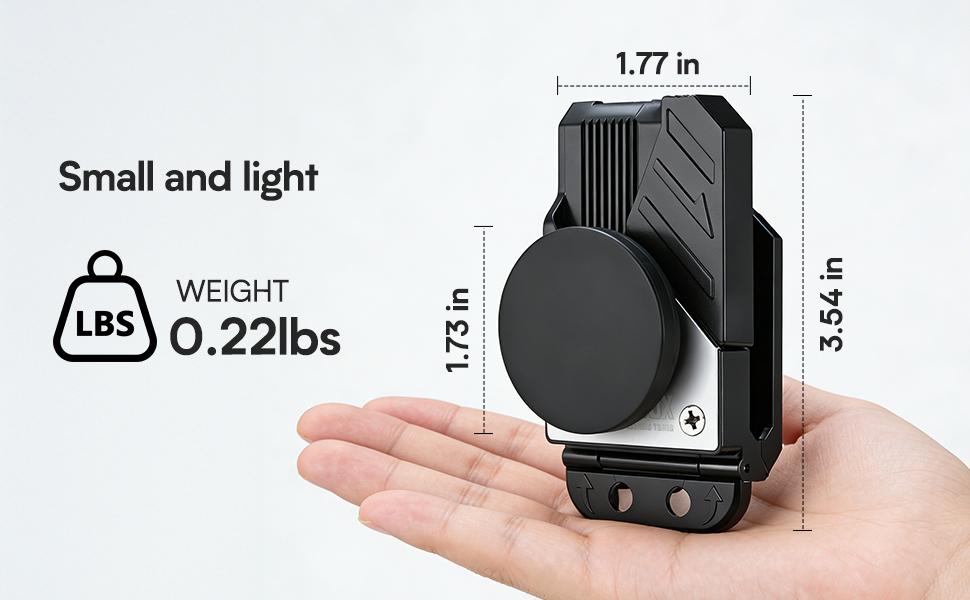 EasyWox  Magnetic Tool Holder - Strong Clip-On Belt Magnet Holster for Screws, Nails, Hammer, Sockets, Pliers, Screw Driver, Trowel, Drill Bit, Wrench, or Any Magnetic Tools and Hardware，Gift for Christmas,New Year