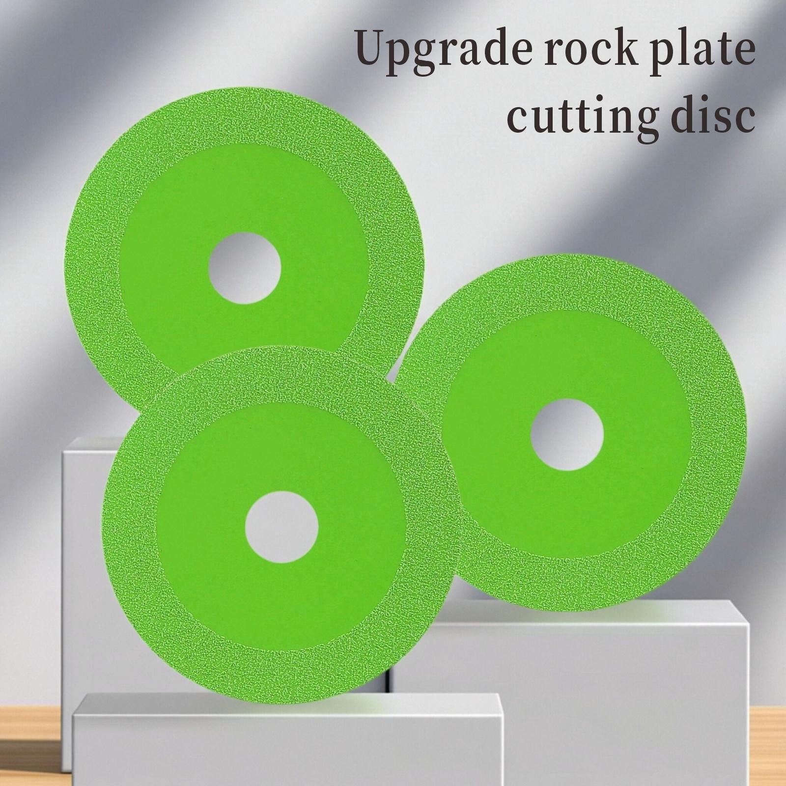 Rock Plate Dedicated Cutting Disc 6pcs 115mm DiamondPorous Flat Grinding Wheels for Chamfering Tiles MarblesStones Ceramics Fast Precise Cuts Power Tool