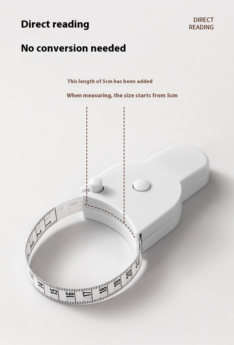 【Buy 1 Get 2】QuickLock Measure - One-Click Retractable Measuring Tape for Weight Loss & Fitness | Dual-Sided Inch/CM, Measures Waist, Hips, Arms, Legs Accurately