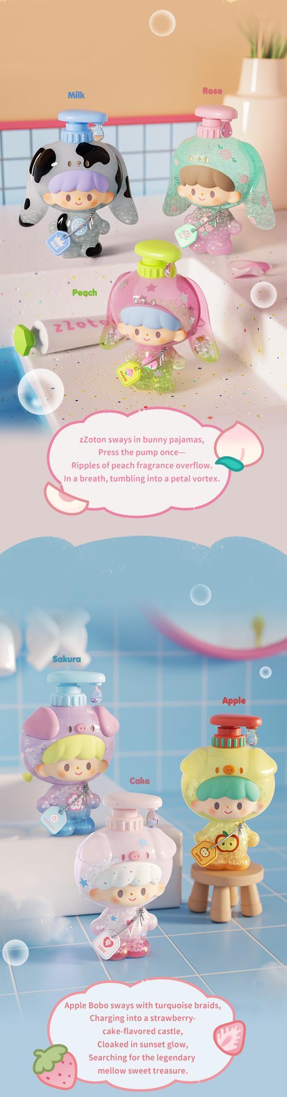 [FINDING UNICORN] 【Live Unboxing】zZoton Bubble Bath Baby Series Blind Box Cute Figures Desktop Ornament Collectible Toys Birthday Gifts  HT8F9HDDUC