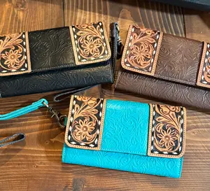 Tooled Leather Wallets