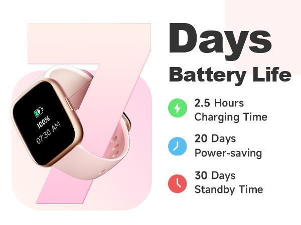 TOOBUR Smart Watch for Women Man, Fitness Tracker with Answer/Make Calls, Sports Watch with Sleep Monitor/100 Sports Models/IP68 Waterproof Pedometer, Smartwatch Compatible Android iOS