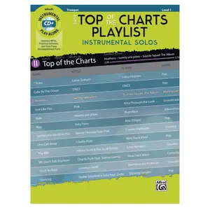 Easy Top of the Charts Playlist Instrumental Solos (Trumpet)