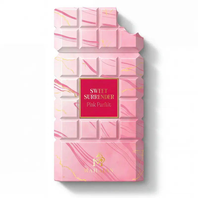 Mahajan Sweet Surrender Pink Parfait Eau de Parfum – Strawberry Marshmallow Vanilla Gourmand – Creamy, Sweet, Irresistible Luxury Fragrance (3.4 oz)